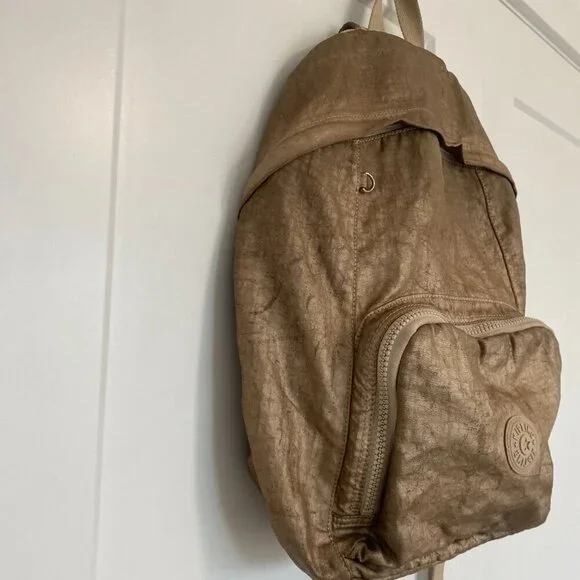 Kipling Gold Backpack - Picture 8 of 15